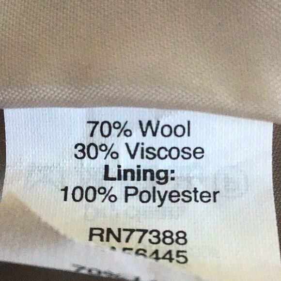 J. Crew Factory The Pencil Skirt in Neutral Tan Wool Blend - Picture 11 of 12